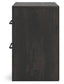 Delmorta  Panel Bed With Storage, Dresser, Mirror And Nightstand