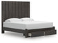 Parlayon  Panel Storage Bed, Dresser, Mirror, Chest And Nightstand