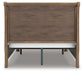 Feddinger  Storage Sleigh Bed With Mirrored Dresser, Chest And Nightstand