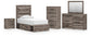 Urbanoore  Panel Bed With Storage, Dresser, Mirror, Chest And Nightstand