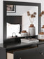 Maribel  Panel Bed, Dresser, Mirror And Nightstand
