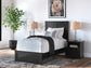 Maribel  Panel Bed, Dresser, Mirror And Nightstand