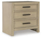 Calmoro California  Bookcase Bed With Mirrored Dresser And Nightstand