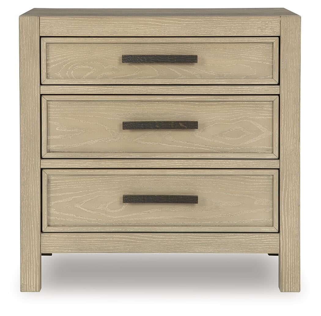 Calmoro California  Bookcase Bed With Mirrored Dresser And Nightstand