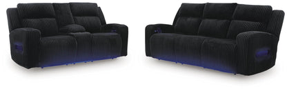 Belvarrow Sofa and Loveseat