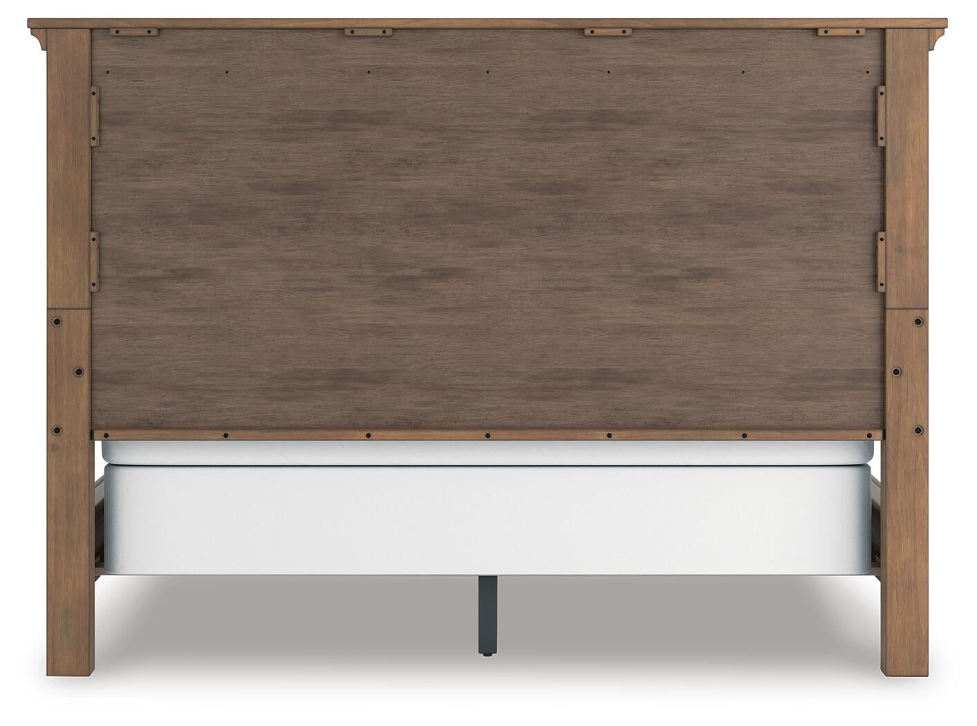 Feddinger California  Panel Bed With Mirrored Dresser And Nightstand