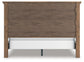 Feddinger California  Panel Bed With Mirrored Dresser