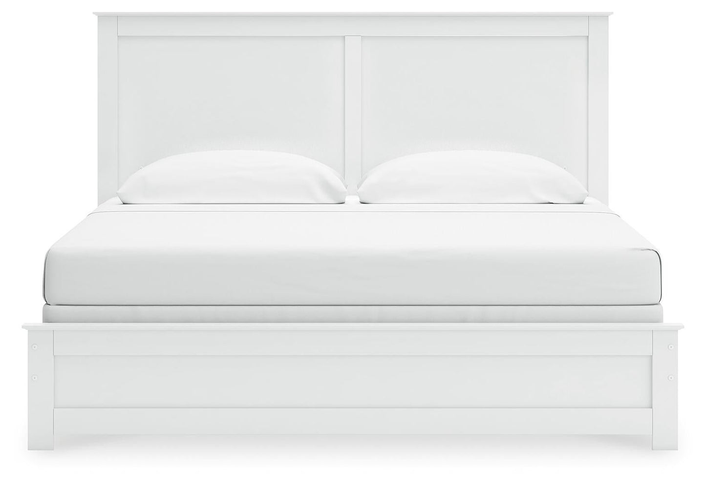 Bostwick Shoals  Panel Bed, Dresser, Mirror And Nightstand
