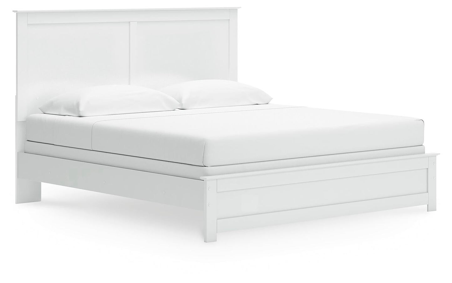 Bostwick Shoals  Panel Bed, Dresser, Mirror And Nightstand