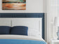 Bostwick Shoals  Panel Bed, Dresser, Mirror And Nightstand