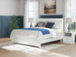 Bostwick Shoals  Panel Bed, Dresser, Mirror And Nightstand
