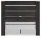 Hollivern  Panel Bed, Dresser, Mirror And Nightstand