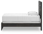 Delmorta  Panel Bed, Dresser And Mirror