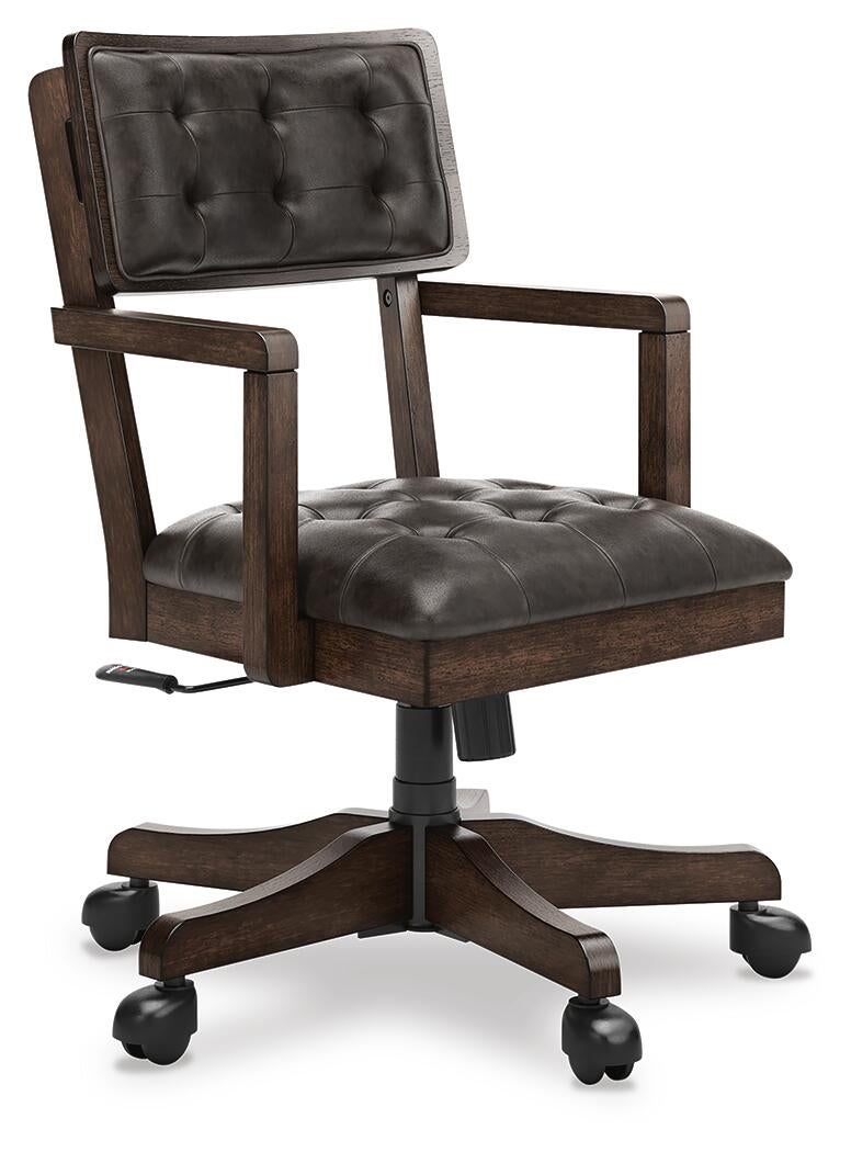 Brecton Home Office Desk With Chair
