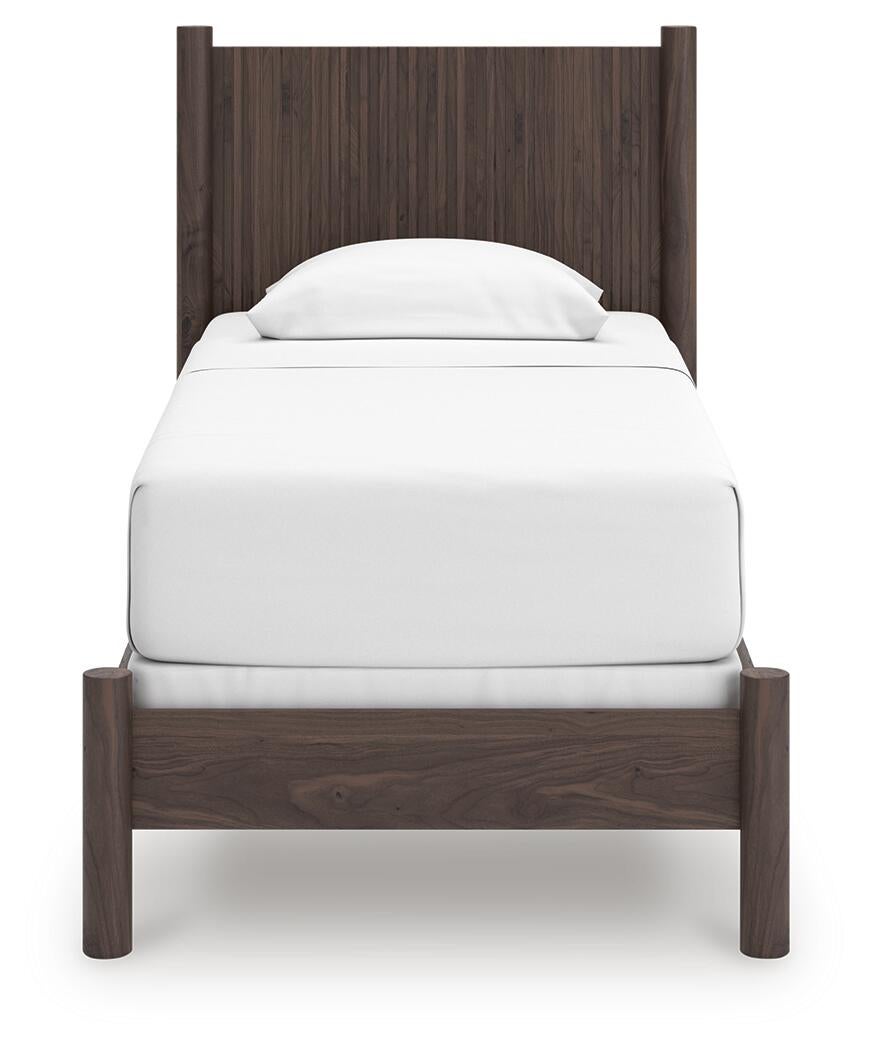 Cadmori  Panel Bed, Dresser, Mirror And Nightstand