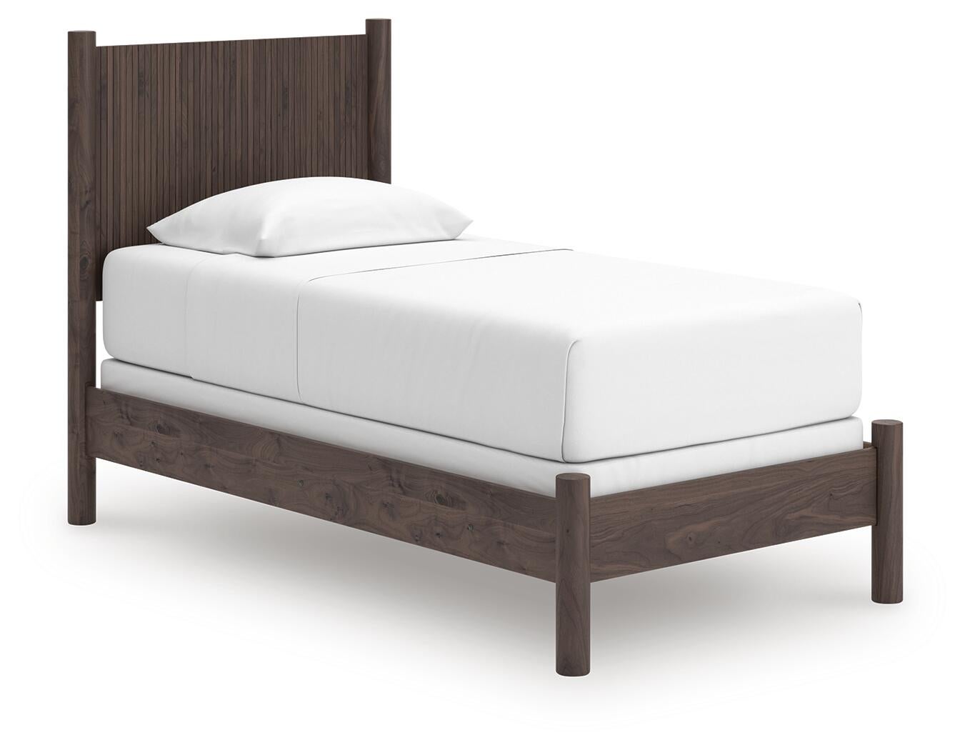 Cadmori  Panel Bed, Dresser, Mirror And Nightstand