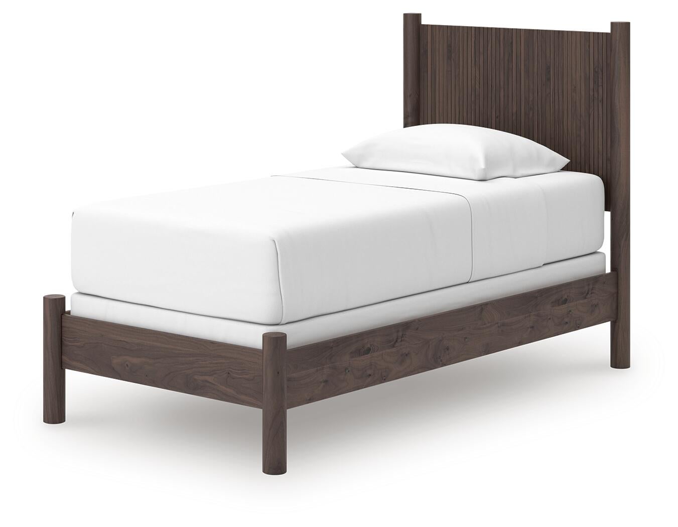 Cadmori  Panel Bed, Dresser, Mirror And Nightstand