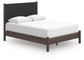 Cadmori  Upholstered Panel Platform Bed, Dresser, Mirror, Chest And Nightstand