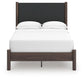 Cadmori  Upholstered Panel Platform Bed, Dresser, Mirror, Chest And Nightstand