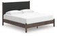 Cadmori  Upholstered Panel Platform Bed, Dresser, Mirror, Chest And Nightstand
