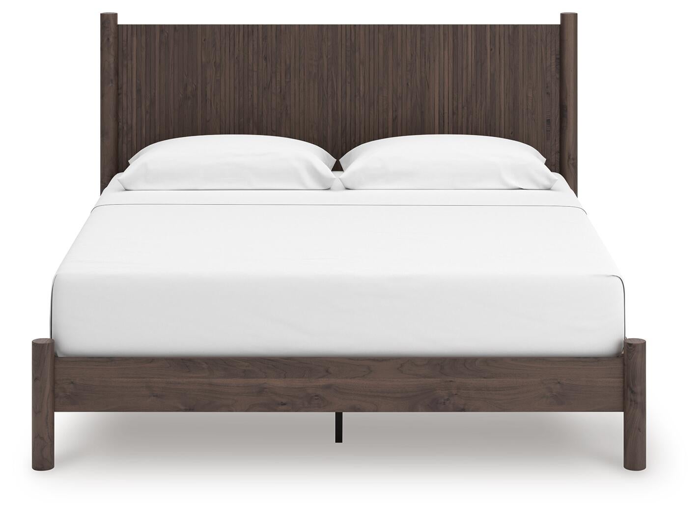 Cadmori  Panel Platform Bed, Dresser, Mirror, Chest And Nightstand