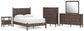 Cadmori  Panel Bed, Dresser, Mirror, Chest And Nightstand