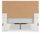 Zuraleus  Upholstered Panel Platform Storage Bed, Dresser And Mirror