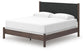 Cadmori  Upholstered Panel Bed, Dresser, Mirror, Chest And Nightstand