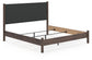 Cadmori  Upholstered Panel Bed, Dresser, Mirror And Nightstand
