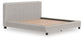 Birmonton California  Upholstered Bed, Dresser, Mirror, Chest And Nightstand