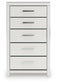 Birmonton  Upholstered Bed, Dresser, Mirror, Chest And Nightstand
