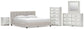 Birmonton  Upholstered Bed, Dresser, Mirror, Chest And Nightstand