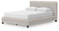 Birmonton  Upholstered Bed, Dresser, Mirror And Nightstand