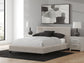 Birmonton  Upholstered Bed, Dresser, Mirror And Nightstand