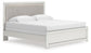 Birmonton  Upholstered Panel Bed, Dresser, Mirror, Chest And Nightstand