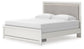 Birmonton  Upholstered Panel Bed, Dresser, Mirror, Chest And Nightstand