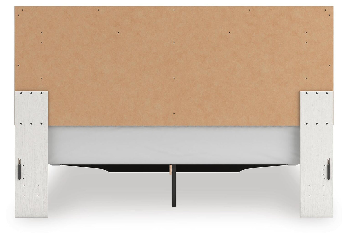 Zuraleus  Upholstered Panel Platform Storage Bed, Dresser, Mirror And Nightstand