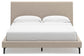 Cielden California  Upholstered Bed With Roll Slats, Dresser, Mirror, Chest And Nightstand