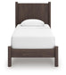 Cadmori  Panel Platform Bed, Dresser And Mirror