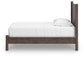 Cadmori  Panel Platform Bed, Dresser And Mirror