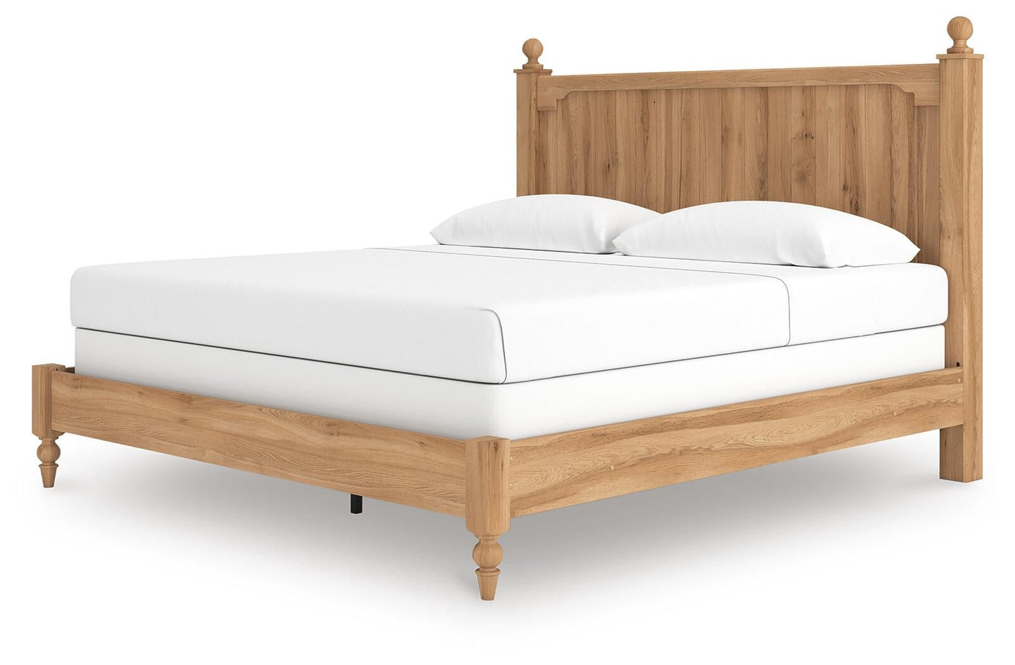 Aleaport  Panel Bed With Mirrored Dresser And Nightstand