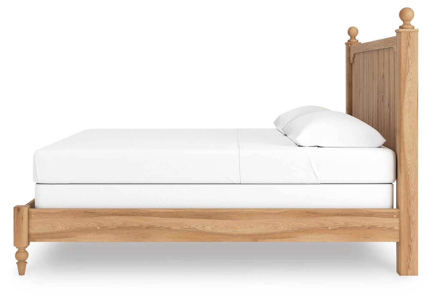 Aleaport  Panel Bed With Mirrored Dresser And Nightstand