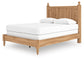 Aleaport  Panel Bed With Mirrored Dresser