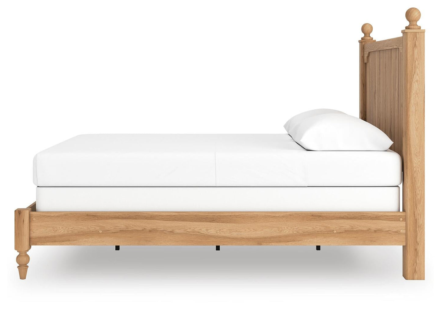 Aleaport  Panel Bed With Mirrored Dresser