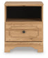 Aleaport  Panel Bed With Mirrored Dresser And Nightstand