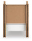 Aleaport  Panel Bed With Mirrored Dresser And Nightstand