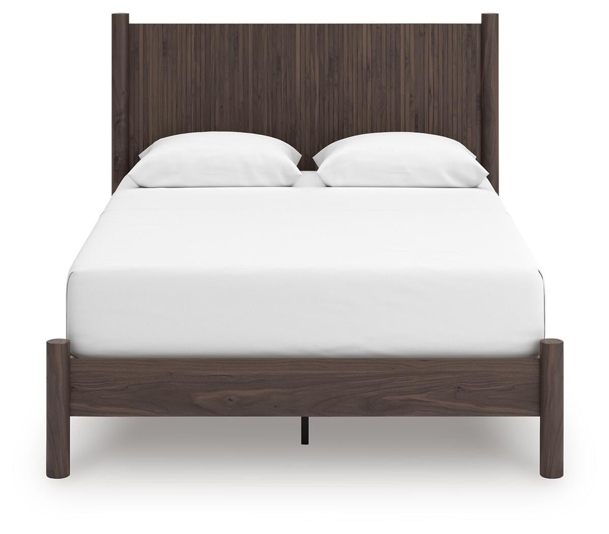 Cadmori  Panel Platform Bed, Dresser, Mirror, Chest And Nightstand
