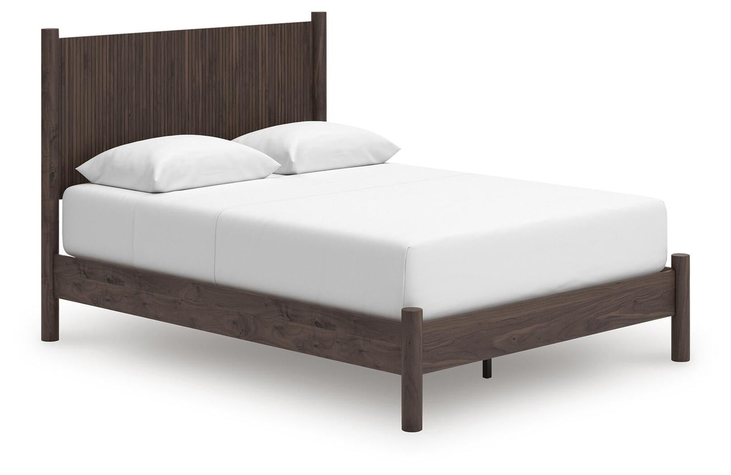 Cadmori  Panel Platform Bed, Dresser, Mirror, Chest And Nightstand