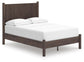 Cadmori  Panel Platform Bed, Dresser, Mirror, Chest And Nightstand