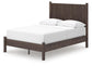 Cadmori  Panel Platform Bed, Dresser, Mirror, Chest And Nightstand